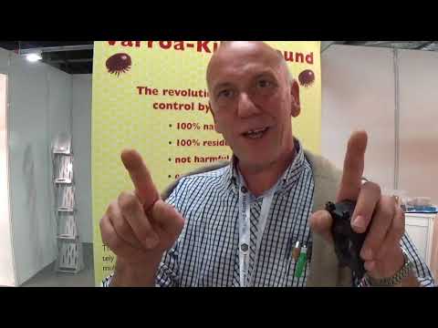 How to Kill Varroa Mites: Unique Machine at Apimondia-2017 Congress, Istanbul, Turkey