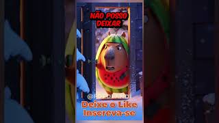 O cachorrinho está passando frio na neve! 🥭😱 #shorts #shorts