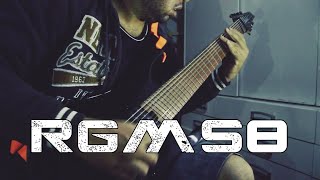 Video thumbnail for Ibanez RGMS8 - 8 string/8 cordas multiscale  - CODE 3-7 - WAR (Michel Oliveira) by Michel Oliveira Official