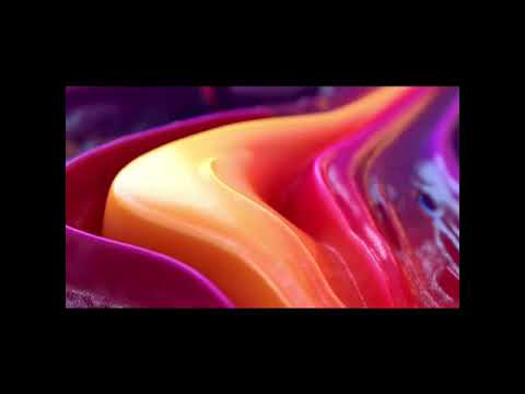 Stunning Neon Rainbow Ripple Waves:) Fluid Trippy Hypnotic Psychedelic Visual Effect & Music