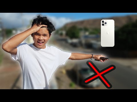 DON'T CRACK THE iPHONE CHALLENGE!! (iphone drop)