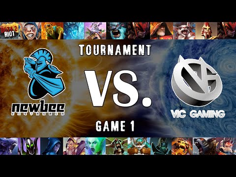 Dota 2 Tournament | Newbee VS. VG Game 1 | The International Tournament