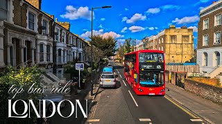 🌧️☀️ Is This London’s Most Epic Weather-Transition Bus Ride? Lancaster Gate to North Greenwich