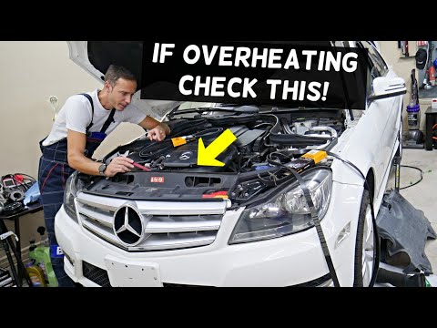 WHY MERCEDES OVERHEATS W203 W204 W205 W211 W212 W213 GLC GLE GLA