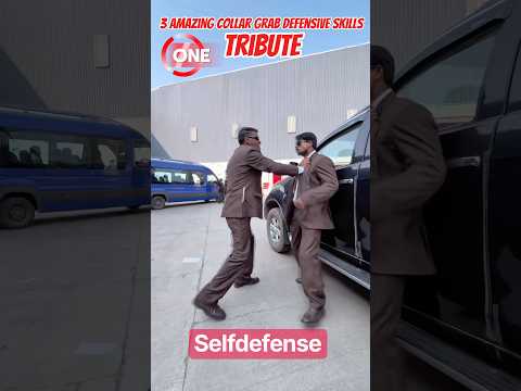 3 Collar grab defensive skills tribute U Can choose your Favourite 💥💥 #selfdefense #combat #collar