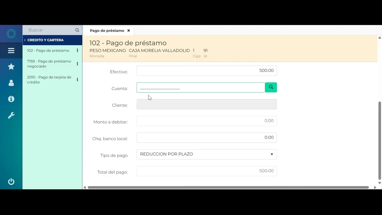 Opciones para realizar pagos de préstamos