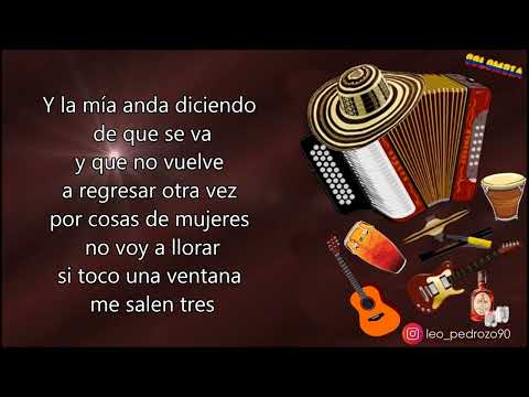 La Inconforme, Diomedes Diaz - Letra