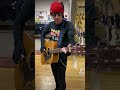 Guy can’t get his guitar to stop buzzing