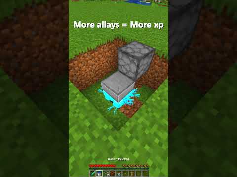 Super Simple Minecraft 1.21 XP Farm #shorts #minecraft