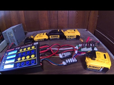 DeWalt 12v/20v Max Battery custom charging
