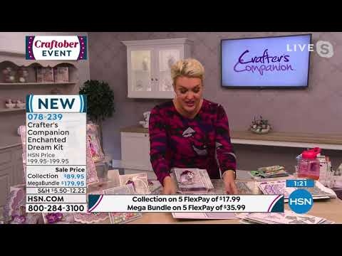 HSN | Crafter's Companion 10.05.2021 - 10 PM