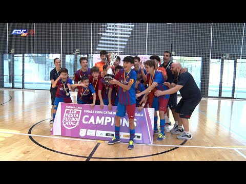 Resum Barça - Covisa Manresa FS (Final Copa Catalunya Infantil masculí FS)