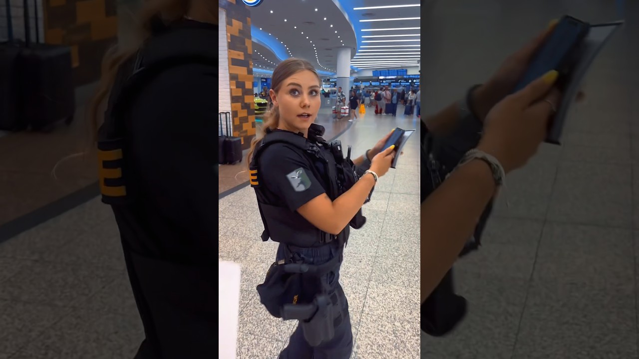 So beautiful Police Officer in Czech Republic❤️