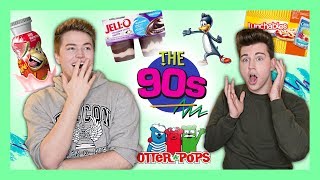 We Tried Foods From Our Childhood (90s Food!)