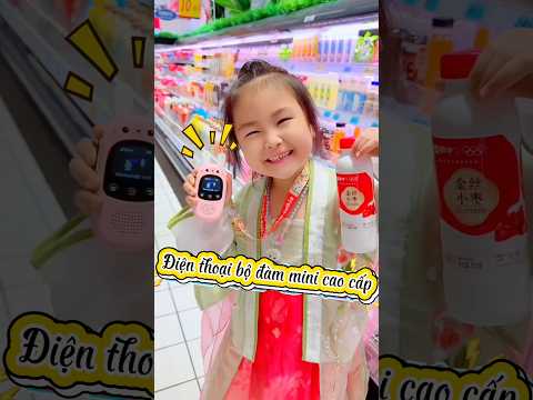 REVIEW Điện Thoại Bộ Đàm Mini Cao Cấp #funnyshorts #trending