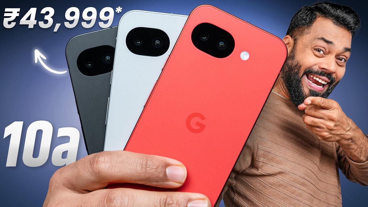 Google Pixel 10a Unboxing & Quick Review ⚡ Best Pixel @ Rs.43,999*?