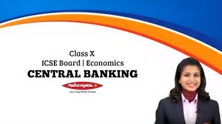 Class X | ICSE Board |  Economics | Central Banking