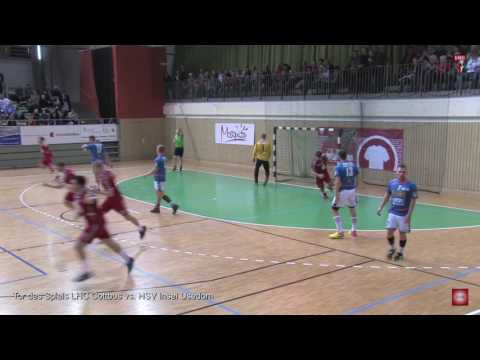 LHC Cottbus vs. HSV Insel Usedom 12.11.2016...Tor des Spiels