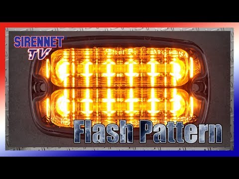 Flash Pattern: Whelen M4 Linear Super-LED Lighthead