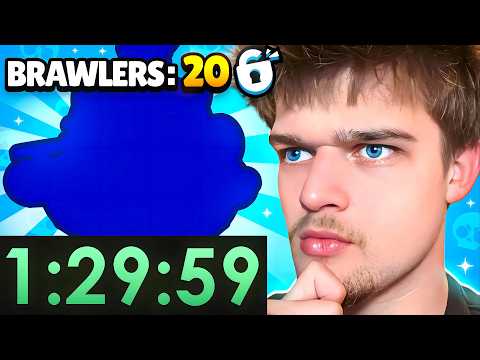 Can I unlock 20 brawlers in under 90 minutes?