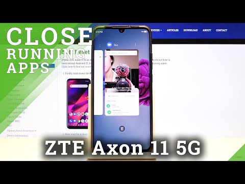 How to Turn Off Running Apps in ZTE Axon 11 5G – Disable Running Apps