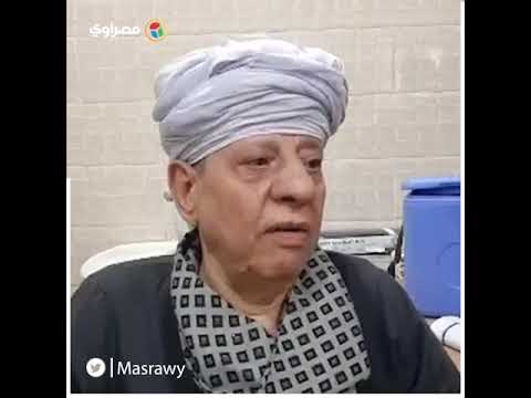 المنشد الشهير ياسين التهامي يتلقى لقاح كورونا في أسيوط