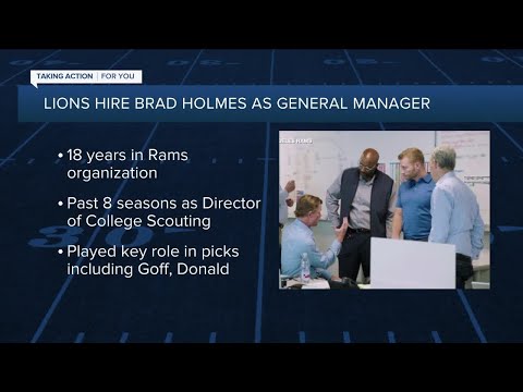 Sheila Ford Hamp explains why Lions hired Brad Holmes as GM
