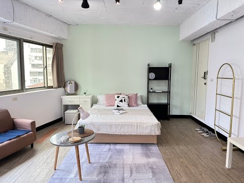 【免服務費】近西門站⭐電梯大樓⭐可貓、獨洗、流理台、代收垃圾 分租套房 萬華區-西寧南路 591租屋 月租21,000元/月
