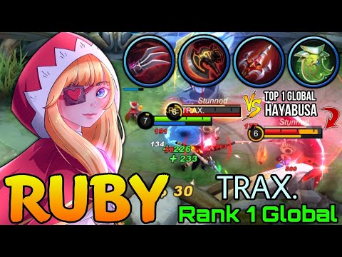 Unkillable Build Ruby Offlane Perfect Play! - Top 1 Global Ruby by TRAX. - Mobile Legends