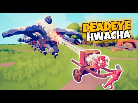 DEADEYE HWACHA VS EVERY FACTION | TABS MODDED GAMEPLAY