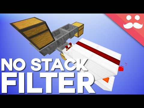 Minecraft: The Non-Stackable Item Filter [Day 7]