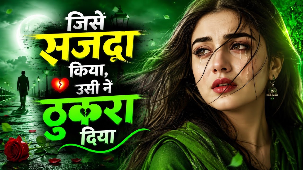 जिसे सजदा किया उसी ने ठुकरा दिया 💔 | दर्द भरी सूफियाना ग़ज़ल | Bewafai Sad Song 2026 |