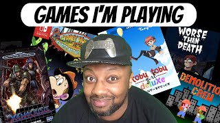 New Switch, Genesis and GameBoy Games