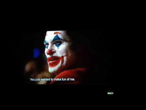 Joker kills murray..theatre reaction