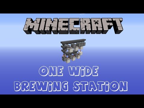 ShiftKlik - Minecraft: One Wide Brewing Station