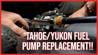 GMC Yukon/ Chevrolet Tahoe: Fuel Pump Replacement Step by Step.