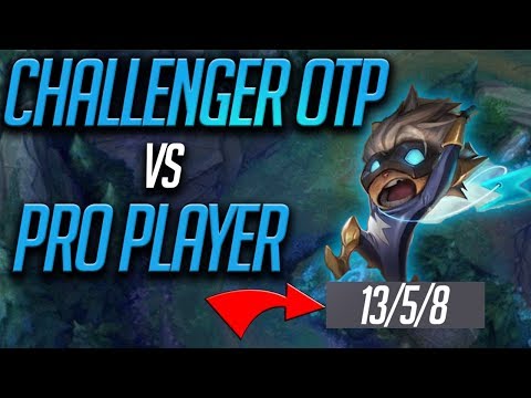 CHALLENGER KENNEN OTP VS PRO PLAYER | FULL GAMEPLAY