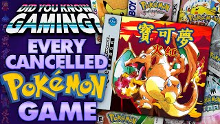 Every Cancelled Pokemon Game (New Leaks Discovered)