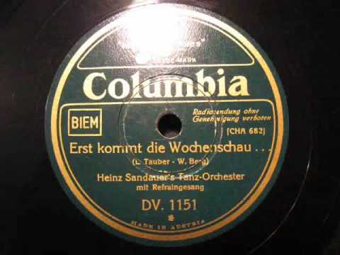 Heinz Sandauer  -  Erst kommt die Wochenschau