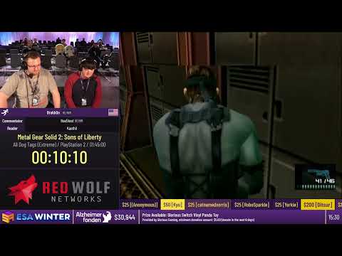 Metal Gear Solid 2: Sons of Liberty [All Dog Tags (Extreme)] by Brakk0n - #ESAWinter23