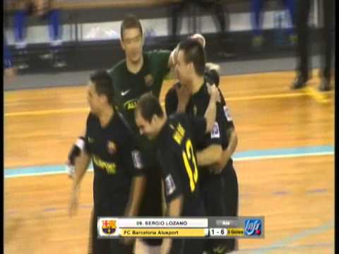 Jornada 17 Azkar Lugo FS - FC Barcelona Alusport.wmv