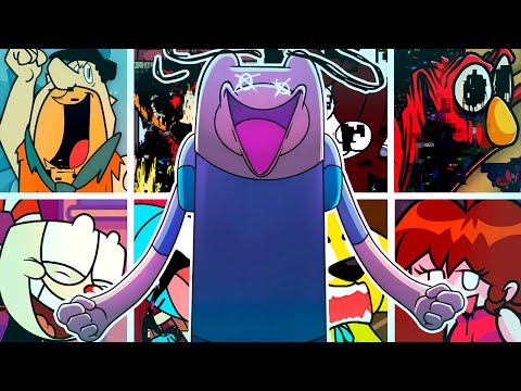 COME ALONG WITH ME but Every Turn a Different Character Sings🎙 (FNF Come Along With Me BETADCIU)