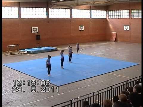 Club Piedralagua Mayo 11 Irene, Paula B., Carolina, Cristina y Alba V.