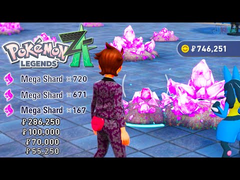The BEST Way to Get MEGA SHARDS & MONEY FAST in Pokemon Legends Z-A!