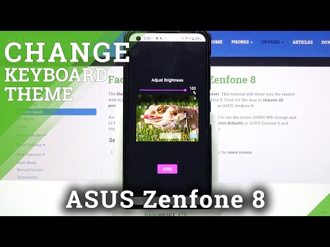 How to Change Keyboard Theme in ASUS Zenfone 8 – Set Custom Keyboard Theme