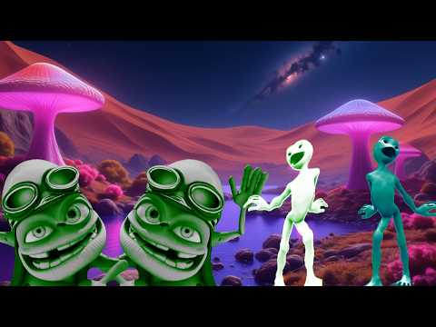Alien Rave in the Oasis: Epic Dance Battle!