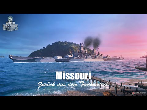 MISSOURI, Zurück aus dem Trockendock - World of Warships | [Zufallsgefecht] [Division] [Replay]