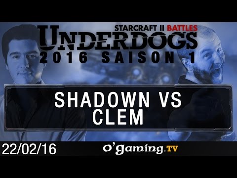 ShaDoWn vs Clem - PvT - Underdogs 2016 S1 - Qualifier #2