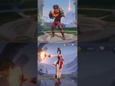 Hero Comparison : Raz X Mai Shiranui | AOV X HOK (Short version) #honorofkings #arenaofvalor #snk