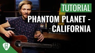 Phantom Planet - California | Gitarren Tutorial Deutsch